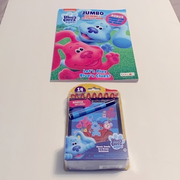 Nickelodeon Toys 2 Blues Clues You Handy Dandy Dryerase Notebook